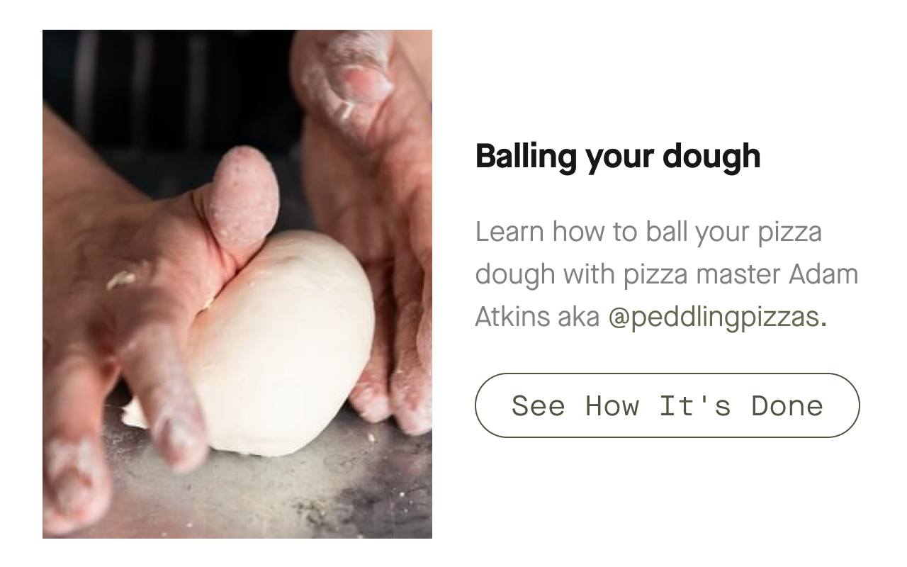 Balling Your Dough
