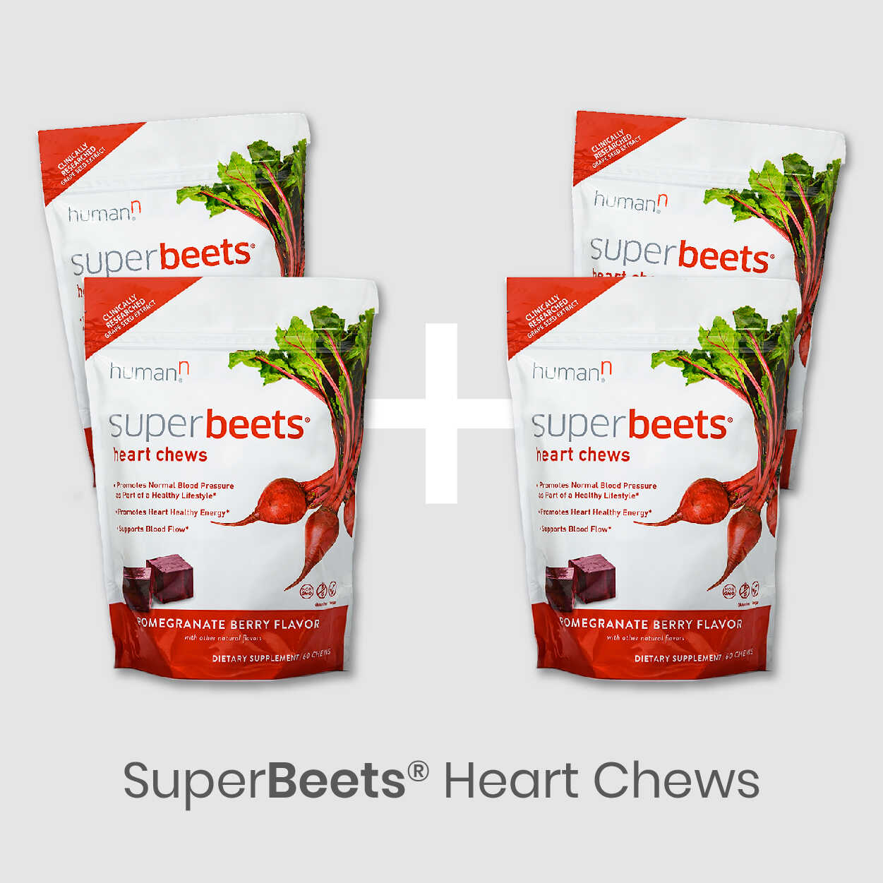 Buy 2 Get 2 Free - SuperBeets Heart Chews