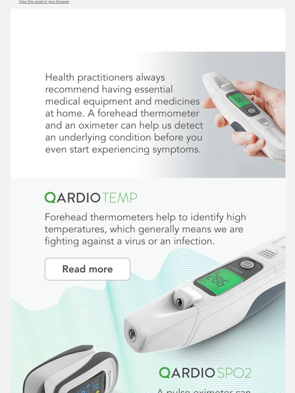 QardioTemp - Forehead Thermometer - Qardio Inc.