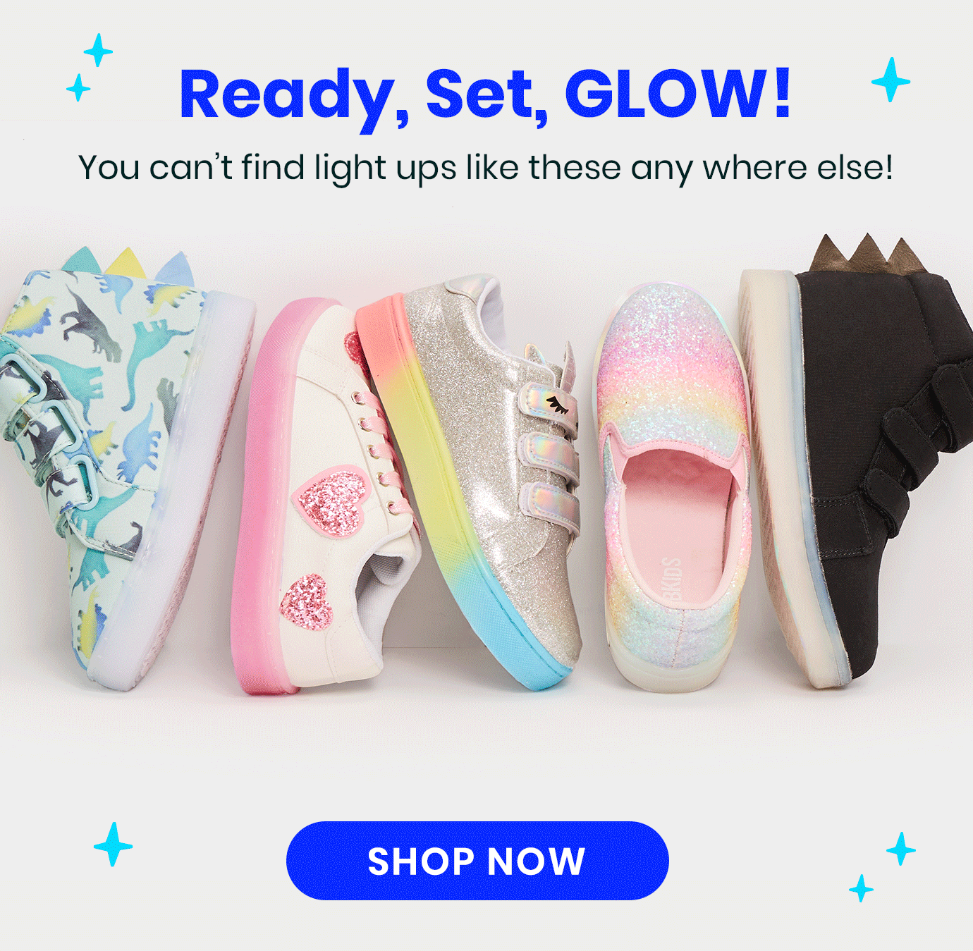 FabKids You’ve never seen light ups like these! Milled