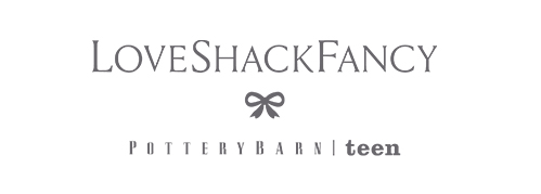 POTTERY BARN KIDS AND POTTERY BARN TEEN DEBUT EXCLUSIVE HOME FURNISHINGS  COLLABORATION WITH ICONIC FASHION BRAND LOVESHACKFANCY