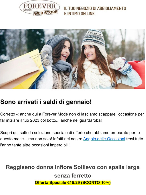 Saldi di Gennaio: Super Offerte! 😍