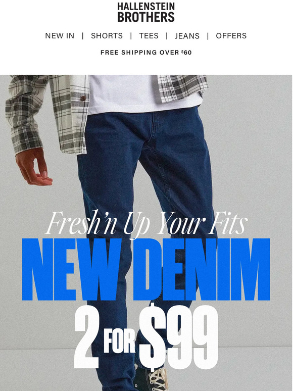 hallensteins.com: Time for some 2023 denim | Milled