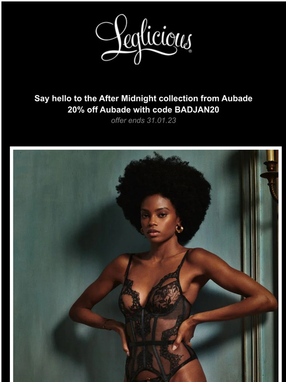 Introducing the After Midnight collection, with 20% off Aubade