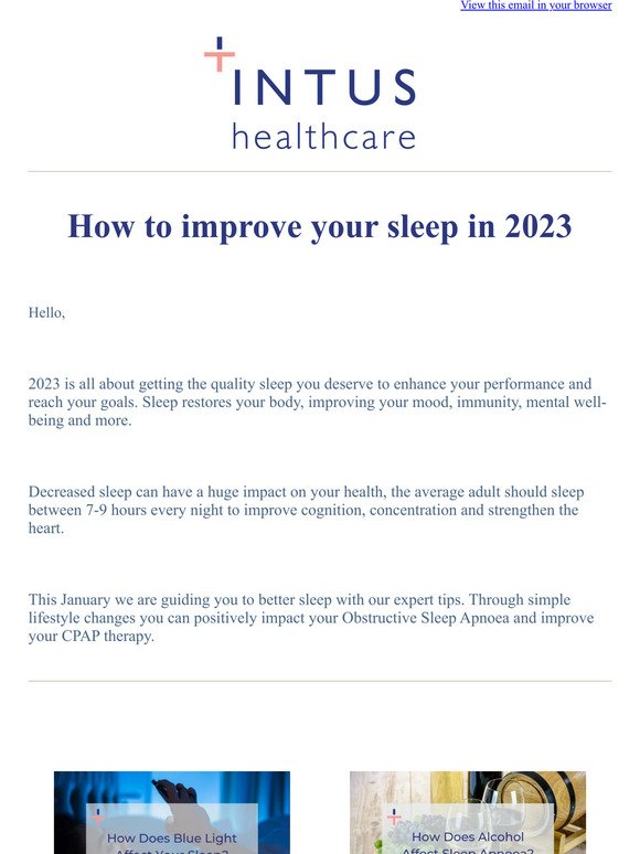 How to sleep better in 2023