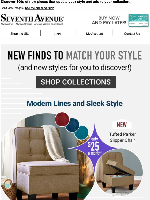 Seventh Avenue New Favorites to Add to Your Decorating Style Milled