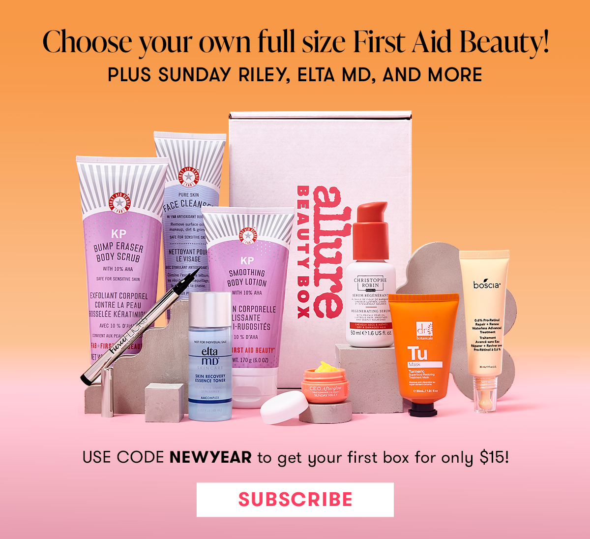 Sign up for Allure's Beauty Box