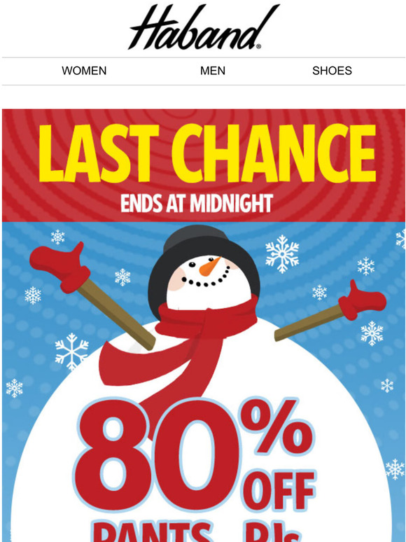 Sorry! 😞 *This* CLEARANCE SALE Ends Tonight!