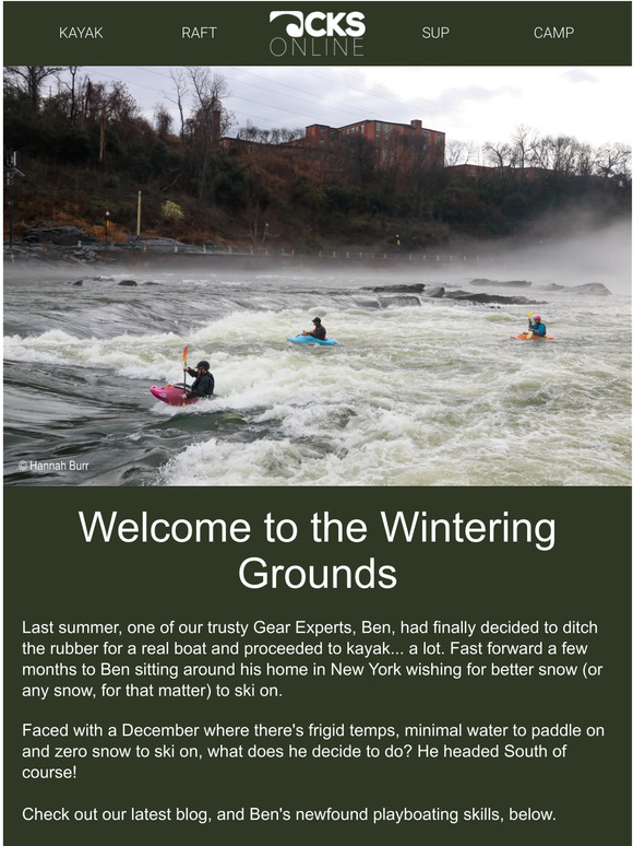 Colorado Kayak Supply Who Says Winter is the End of Your Paddling