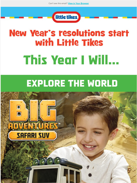 Little Tikes Start the Year’s Journey with Little Tikes Milled