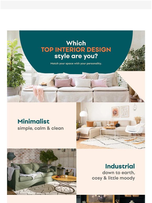 Which top interior design style are you?