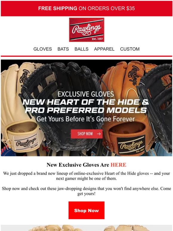 Rawlings: The First Exclusive Gloves of 2023 👀 | Milled