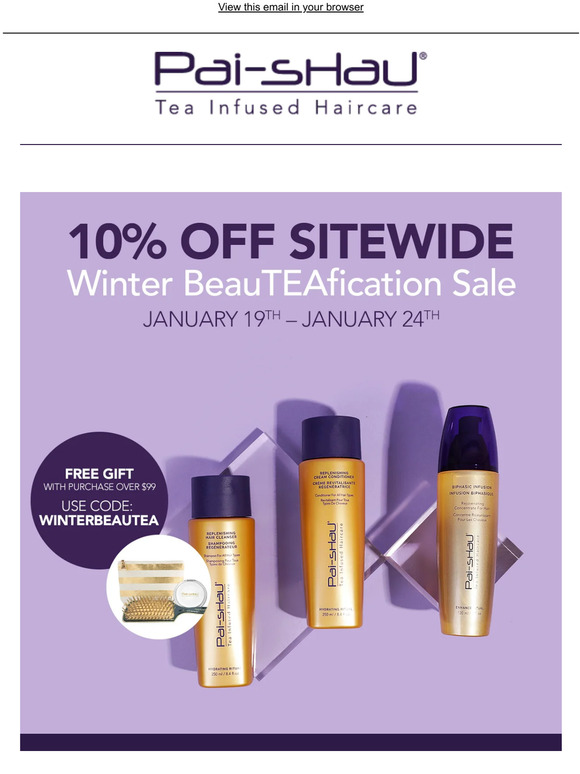 📢Winter BeauTEAfication Sale