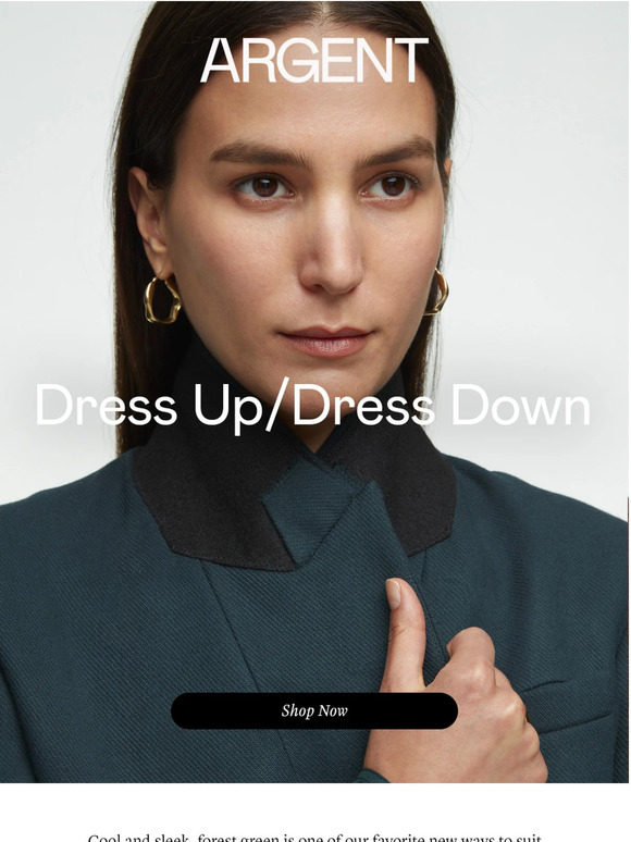 Argent Dress Up/Dress Down Forest Milled