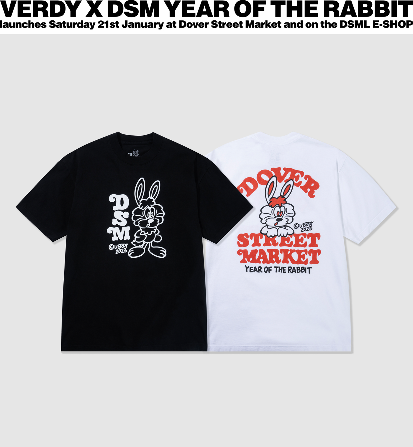 Dover Street Market: Verdy x DSM Year of the Rabbit launches