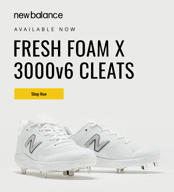 Baseball Monkey Added Stock New Balance 3000v6 Mid Baseball Cleats Milled