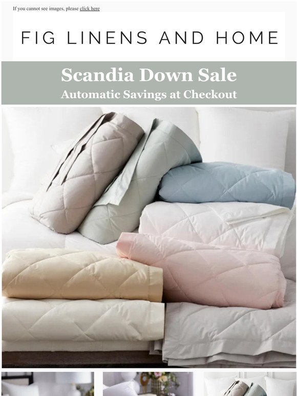 Winter Sale - Scandia Down added to SALE