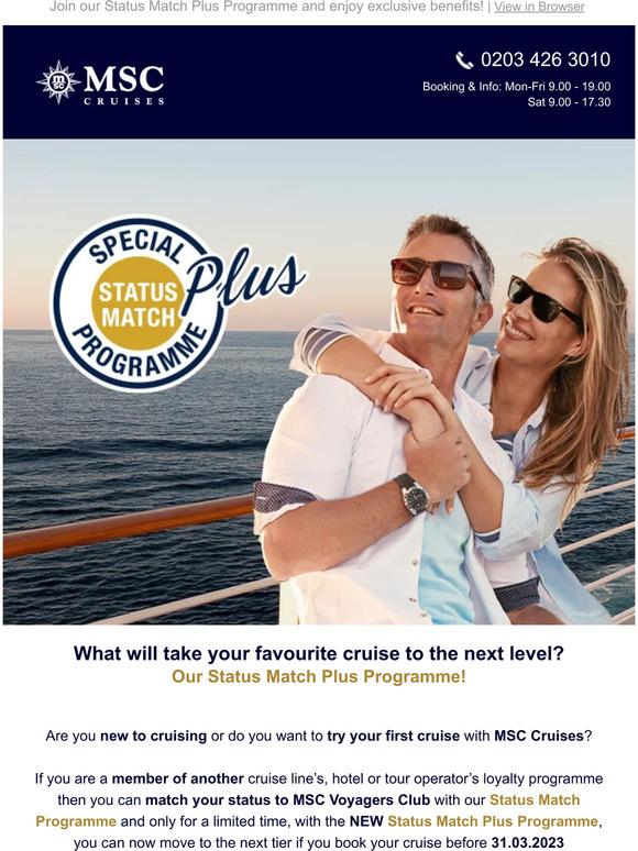 MSC Cruises UK: —, take your first MSC cruise to the next level with ...