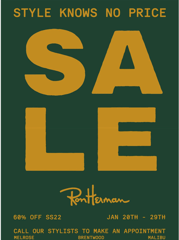 Get 60% OFF your favorite styles