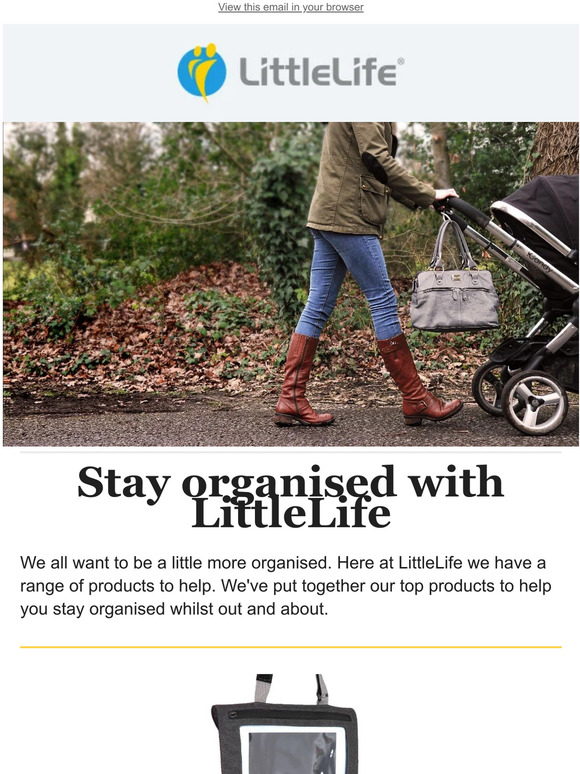 Stay organised with LittleLife