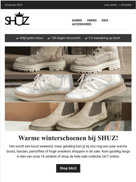 shuz.nl: SALE bij SHUZ! ❤️ | Milled