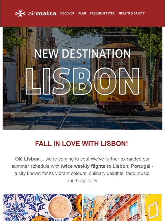 Olá Lisboa! Hello Lisbon! | NEW SUMMER DESTINATION