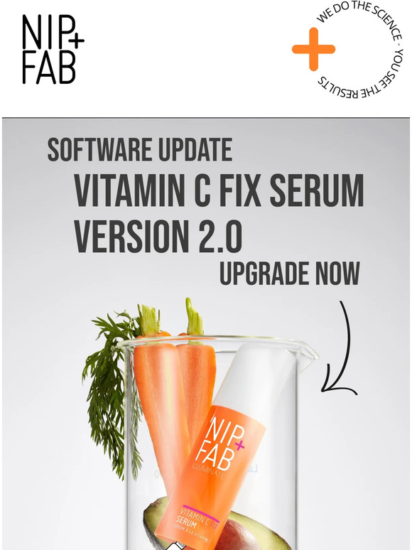 NEW IN: Vitamin C Fix Serum 2.0 🍊