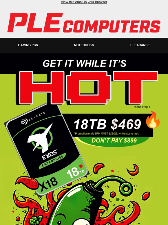 PLE Computers Get it while it's 𝗛𝗢𝗧! Seriously, it's kinda spicy 🥵