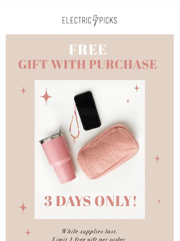 Electric Picks Jewelry 🚨3 DAYS ONLY! FREE GIFT WITH PURCHASE!🚨 Milled