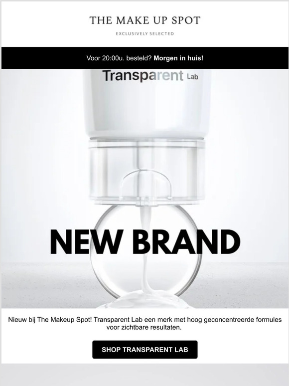NEW BRAND! Transparent Lab 🙌