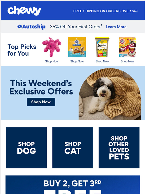 Surprise Your Pet Today & Save!