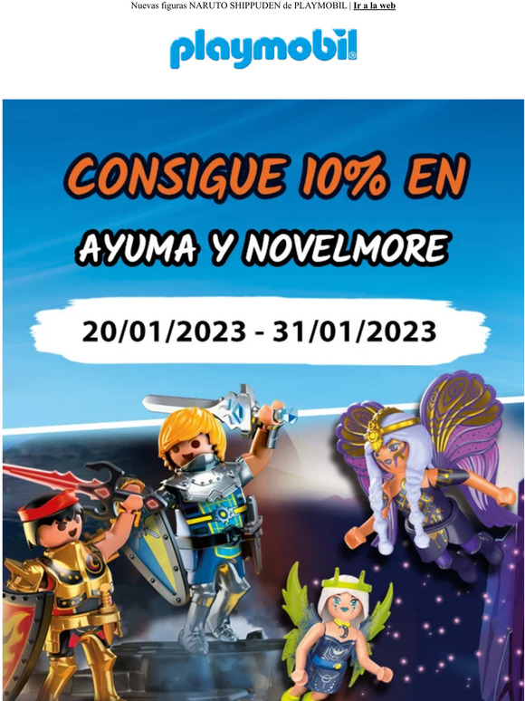 NARUTO llega a PLAYMOBIL