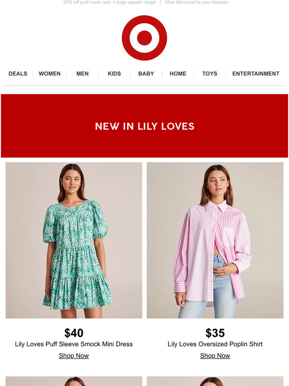 Target Australia 🌠 NEW In Women's Lily Loves, Kids' PJs & Men's