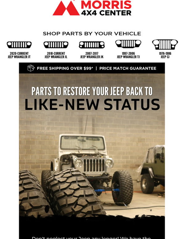 Morris 4x4 Center: Restore Your Rig to Its Former Glory ⭐ | Milled