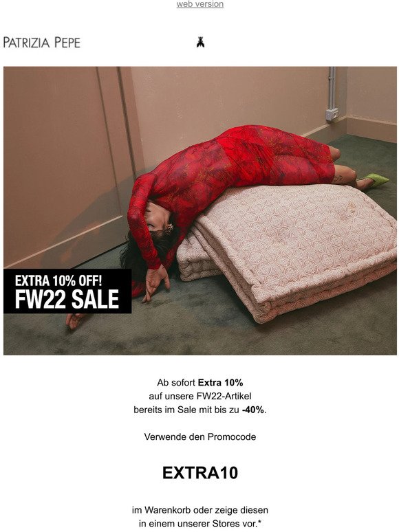 Extra 10% Off | FW22 Sale