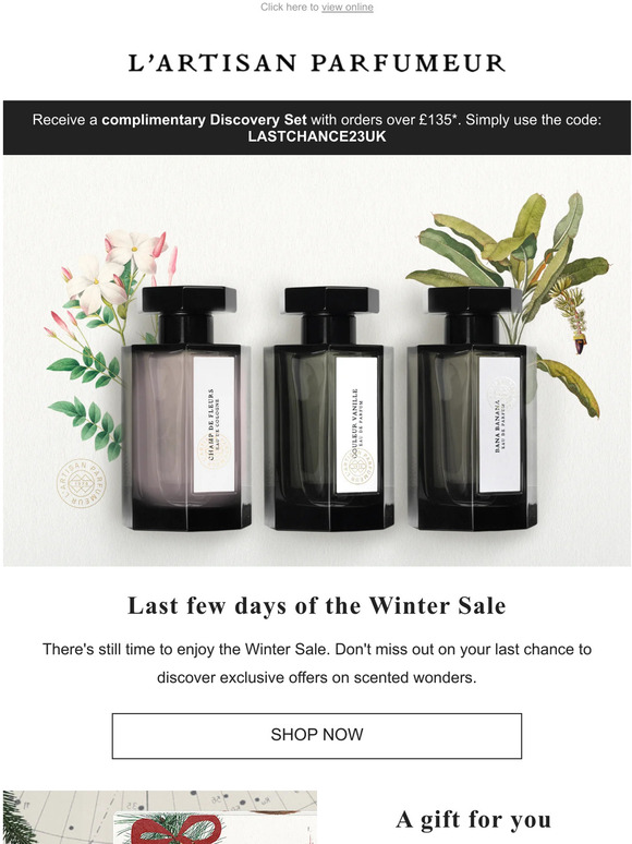 Timeless Small Winter Set - L'Artisan Parfumeur (EN)