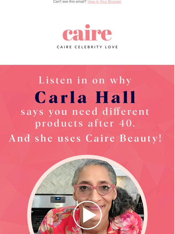 —, Emmy Award Winning Chef & Author Carla Hall Shares her Love for Caire!