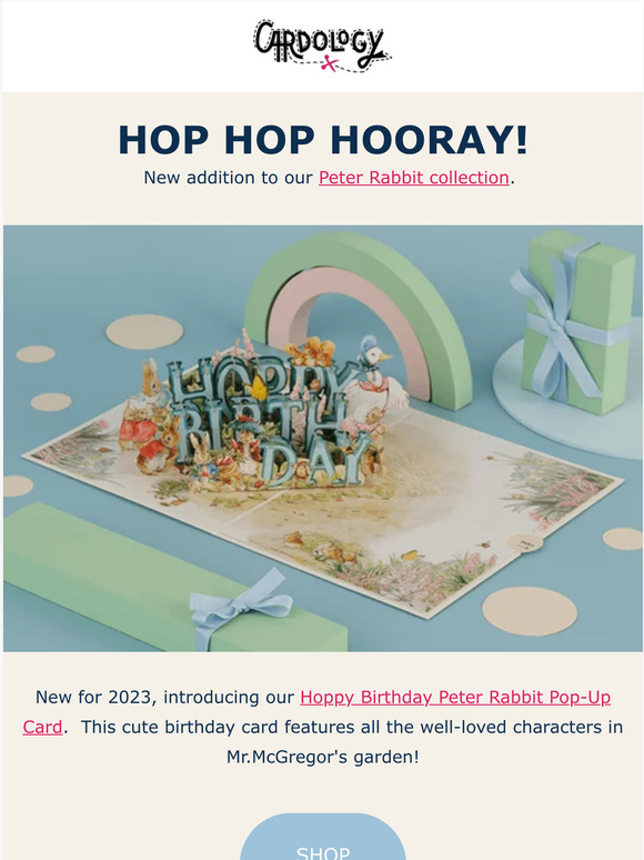 🐰 A hoppy birthday wish for your friends and family 🥕