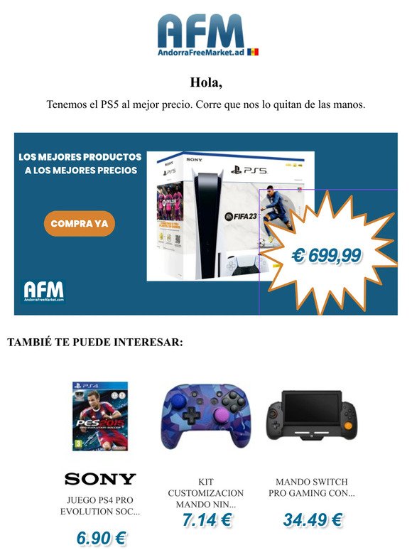 Tu Consola PS5 Al Mejor Precio 😯