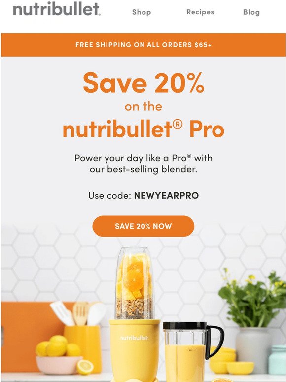 Score 20% Off NutriBullet Juicers With Our Exclusive Code