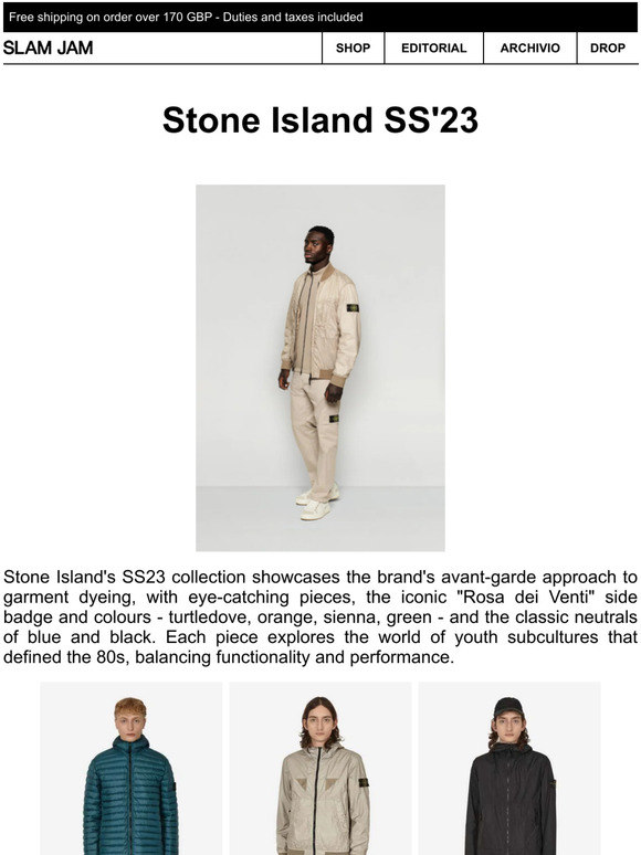 Slam Jam Socialism Focus On Stone Island Slam Jam x New Era 9TWENTY
