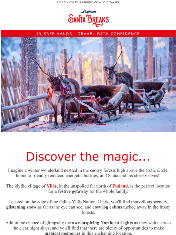 inghams Discover the real Lapland in Ylläs 🎅 Milled