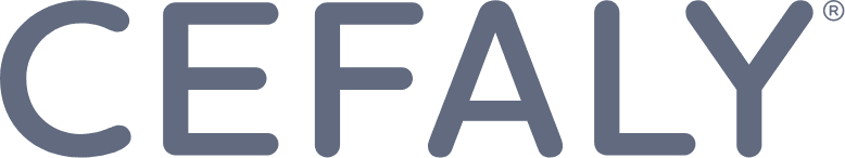 Graphic: CEFALY Logo.