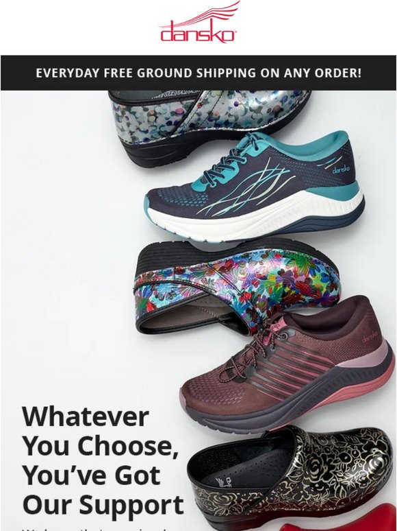 Dansko Footwear Email Newsletters Shop Sales, Discounts, and Coupon Codes