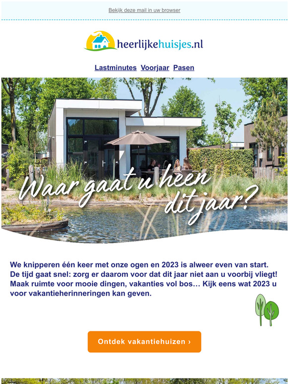 Waar gaat u op vakantie dit jaar? 🌿