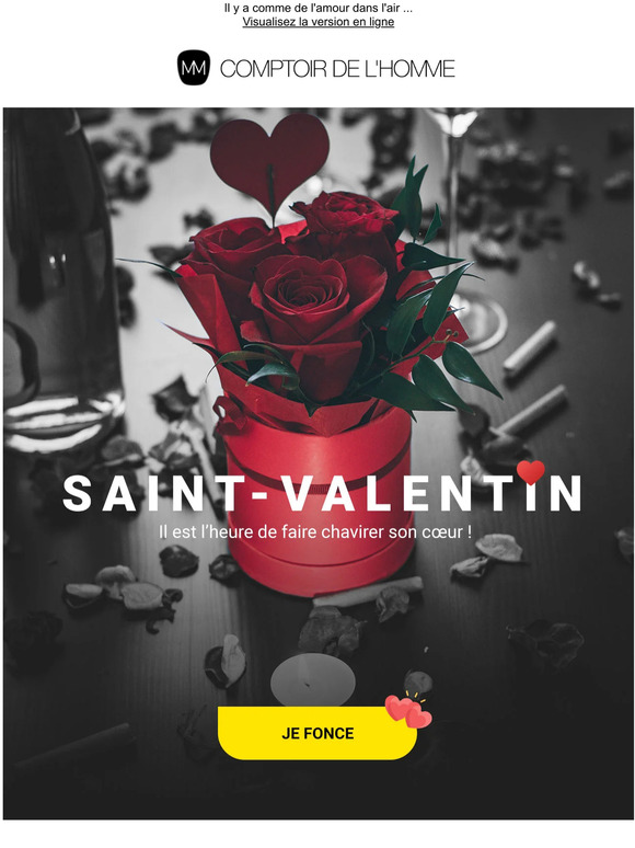Saint-Valentin 🌹 Vous êtes prêts ?