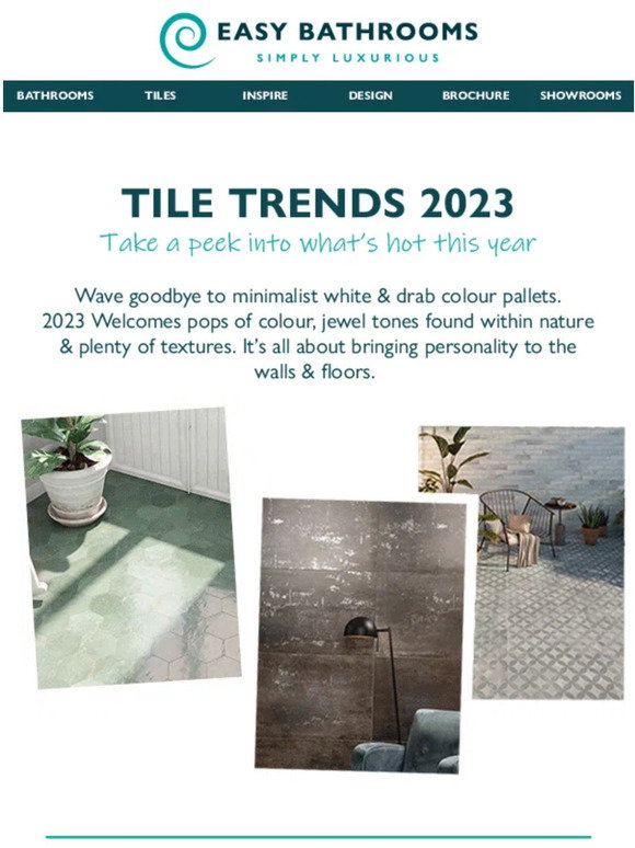 Easy Bathrooms: Top Tile Trends for 2023 🔥 | Milled