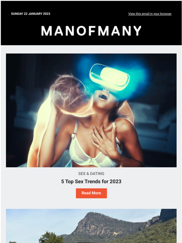 Man Of Many 5 Top Sex Trends For 2023 And More Milled 