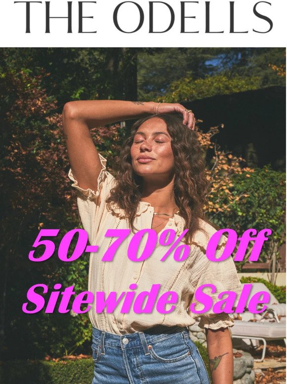 ⚡50% - 70% OFF SITE WIDE⚡