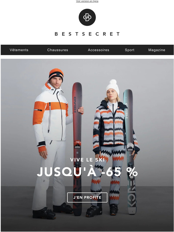 Vive le ski ❄️ | Jusqu'à -65 %
